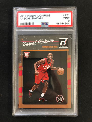 2016 Panini Donruss - Pascal Siakam - Rookie Base PSA 9 Mint