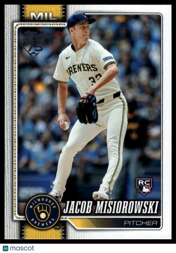2026 Topps Jacob Misiorowski #10 RC