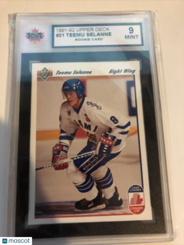1991-92 Upper Deck Teemu Selanne Rookie KSA 9