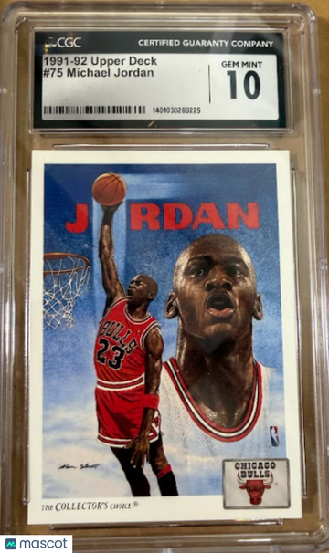 1991-92 Upper Deck Michael Jordan #75 CGC 10