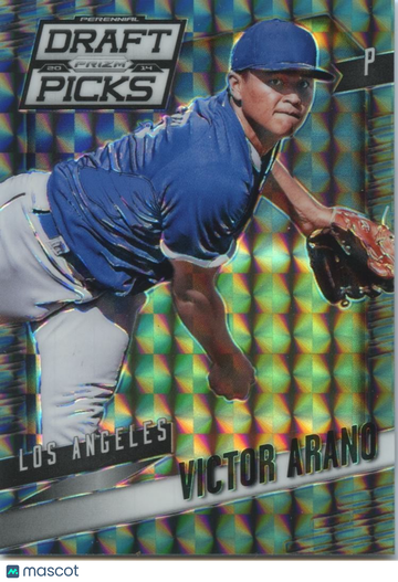 2014 Victor Arano Black Finite Prizm Rookie
