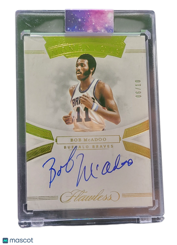 2020 Panini Flawless Momentous Bob McAdoo #MA-BMD /10