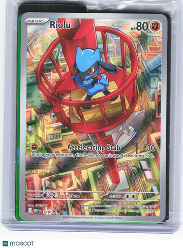 Mega Evolution Promo Riolu Holo Black Star Promo [Sealed] #10