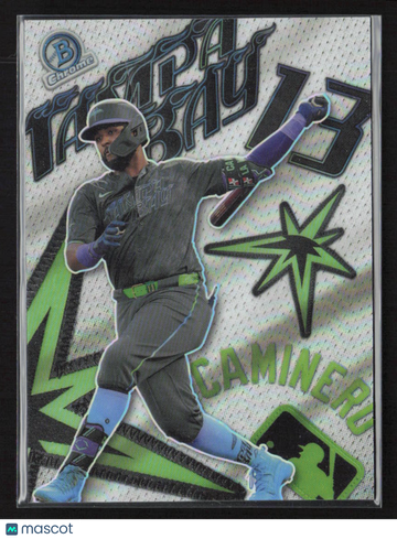 2026 Bowman Chrome Patchwork Junior Caminero #P-26
