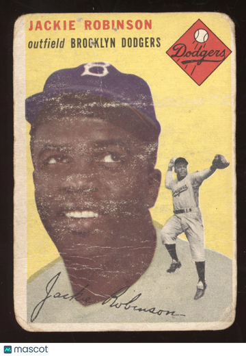 1954 Topps Jackie Robinson #10