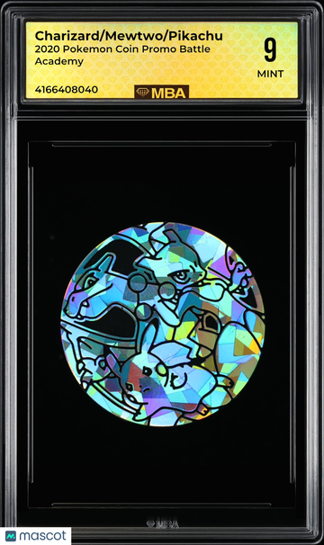 2020 Pokemon Coin Promo Charizard/Mewtwo/Pikachu Battle Academy MBA 9