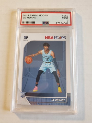 Ja Morant 2019 Hoops #259 PSA 9