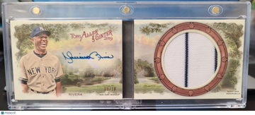 2019 Topps Allen & Ginter - Autographed Relic Book Cards Mariano Rivera #ARBC-MR Relic