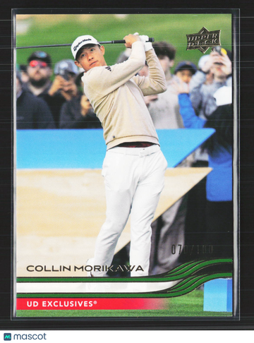 2026 Upper Deck Golf UD Exclusives Collin Morikawa #3 070/1160