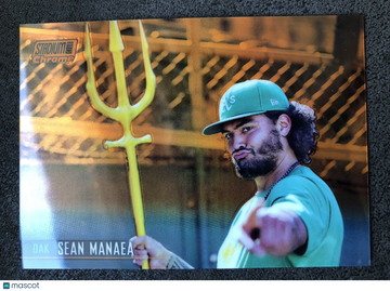 Sean Manaea 2021 Topps Stadium Club Chrome #389 ORANGE #1/25 Oakland A's ⚾️