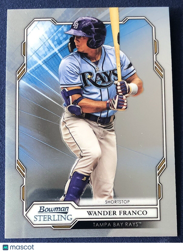 WANDER FRANCO 2019 Bowman Sterling Prospect #BPR-31 Tampa Bay Rays