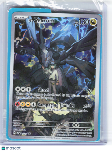 Mega Evolution Promo N's Zekrom Holo Black Star Promo [Sealed] #031