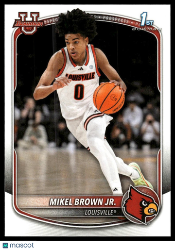 2025-26 Bowman Mikel Brown Jr. #BPP-12 Prospects