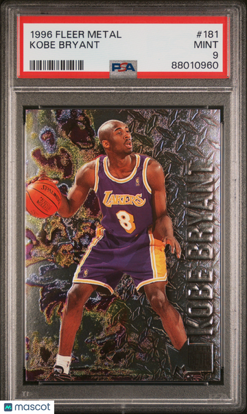 1996 Metal Kobe Bryant #181 PSA 9