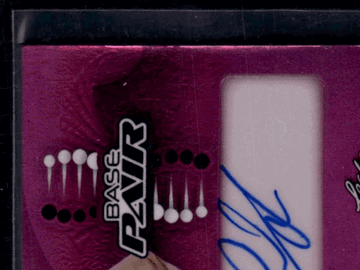 2024 Leaf Electrum Base Pair Paul Skenes Nolan Ryan #BP-18 Purple /10 Dual Autograph