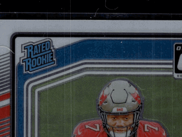2024 Panini Donruss Optic Bucky Irving Autographed Trading Card #216 Tampa Bay Buccaneers NFL