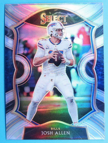 Josh Allen SILVER REFRACTOR 2020 PANINI SELECT CONCOURSE PRIZM