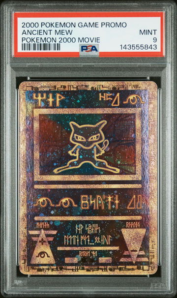 2000 Pokemon Movie Promo Ancient Mew PSA 9