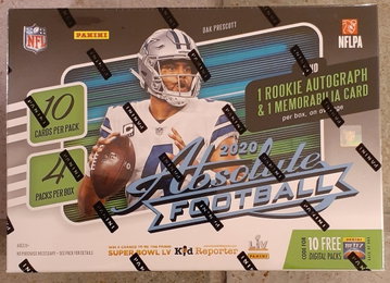 2020 Absolute NFL Mega Box