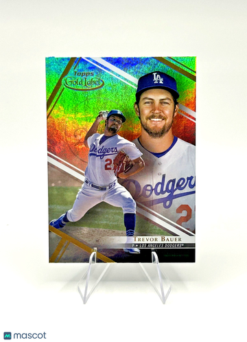 2021 Topps Gold Label Trevor Bauer #60 Class 1 Parallel/Variety Base Set