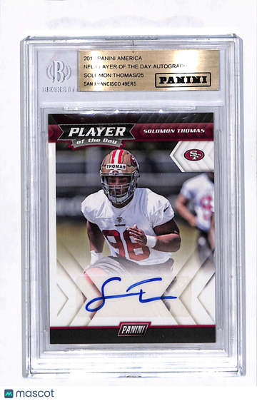 2017 Panini Player of the Day Solomon Thomas #ST