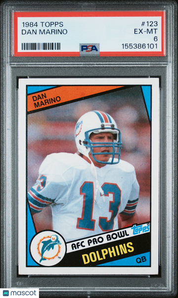 1984 Topps Dan Marino #123 PSA 6