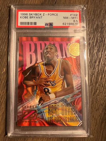 1996 Skybox Kobe Bryant Z-Force Rookie PSA 8.5