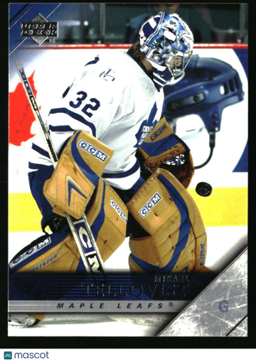 2005-06 Upper Deck Mikael Tellqvist #428 Toronto Maple Leafs