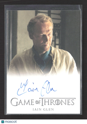 2023 Rittenhouse Game of Thrones Iain Glen Autograph Limited Edition