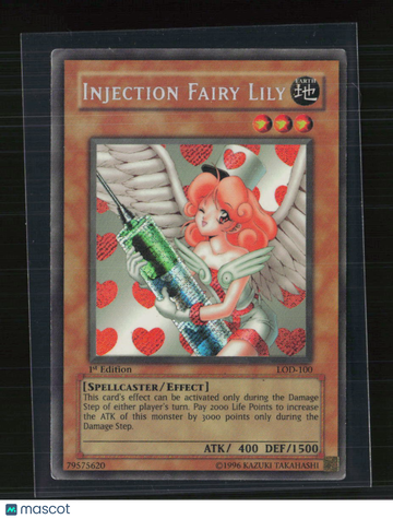 2003 Legacy of Darkness Injection Fairy Lily Secret Rare 1st Edition