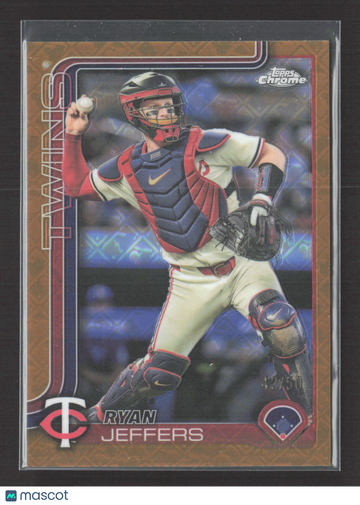 2025 Topps Chrome Ryan Jeffers #65 Gold