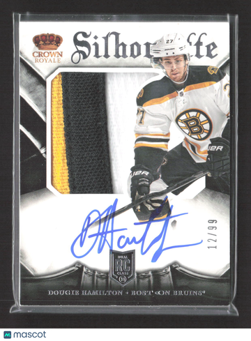 2013 Panini Crown Royale Silhouette Dougie Hamilton #132 /99 Patch