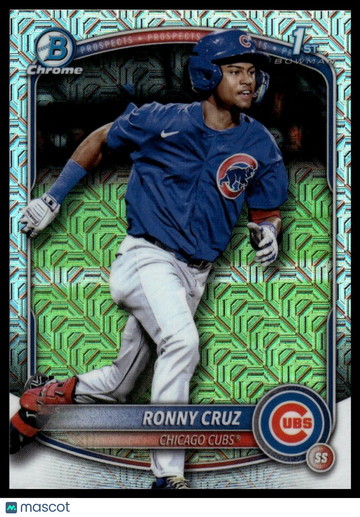 2025 Bowman Chrome Ronny Cruz #BCP-213 Bowman Chrome Prospects Mega Box Refractors