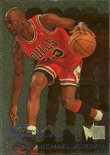1995 Metal 3 Michael Jordan Slick Silver