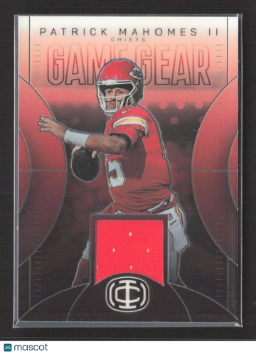 2025 Panini Icon Collection Mahomes Game Gear Patrick Mahomes II #GG-4 Game Gear Memorabilia