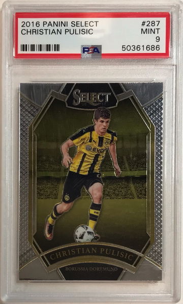 2016-17 Panini Select Christian Pulisic #287 PSA 9