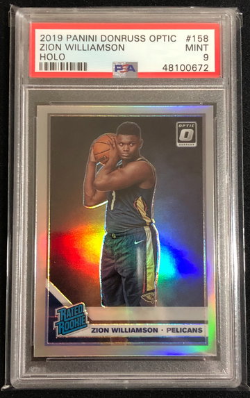 Zion Williamson Optic Holo PSA 9