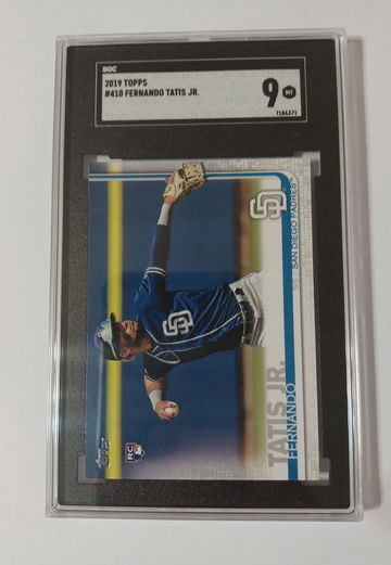 2019 Topps Fernando Tatis RC SGC 9 (SHIPS TRACKED FROM CANADA)