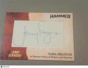 2024 Unstoppable The HAMMER: Platinum Oversized Cut AUTO JENNY SEAGROVE
