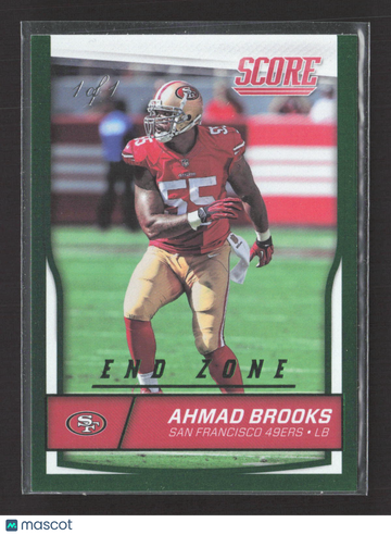2016 Panini Score End Zone Ahmad Brooks #280 /1