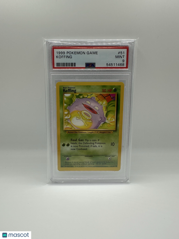 Base Set Koffing PSA 9 #51