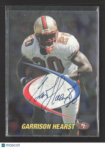 1998 Collector's Edge First Place Garrison Hearst #14 Authentic Autograph