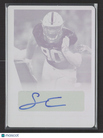 2017 Leaf Ultimate Draft Football Solomon Thomas #UBA-ST1 Magenta Printing Plate /1