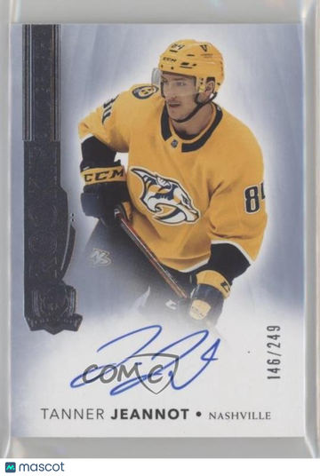 2021-22 Upper Deck The Cup Tanner Jeannot #159 [Base] 146/249 Rookie Base Set