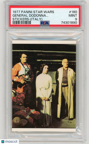 1977 Panini Stickers Star Wars (Italy) General Dodonna.. . #180 PSA 9