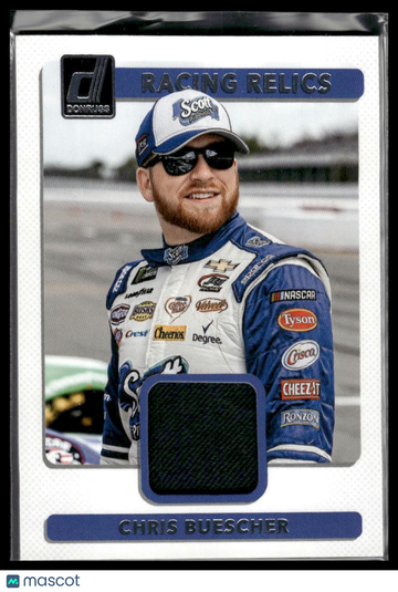 2018 Panini Donruss Racing Racing Relics Chris Buescher #RR-CB Race-used Material