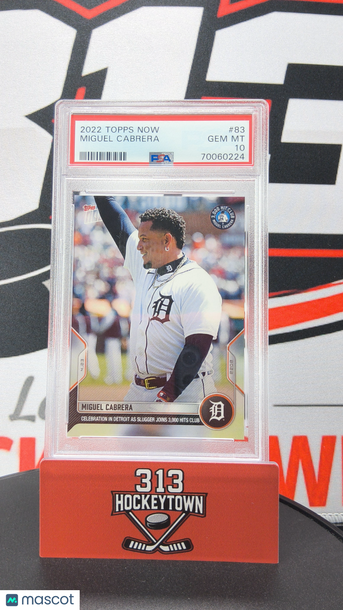 2022 Topps Now Miguel Cabrera #83 PSA 10