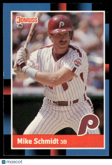 1988 Donruss Mike Schmidt #330