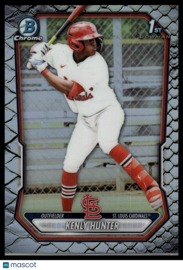 2026 Bowman Kenly Hunter #BCP-130 Chrome Prospects Reptilian Refractor