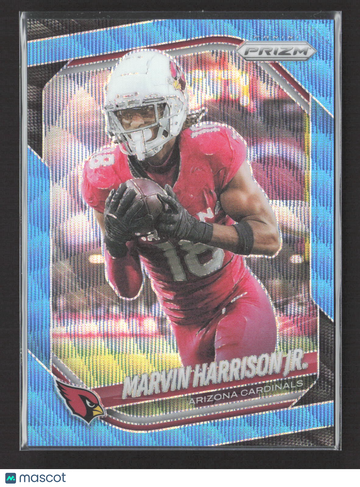 2025 Panini Prizm Football Marvin Harrison Jr. #28 Blue 083/230